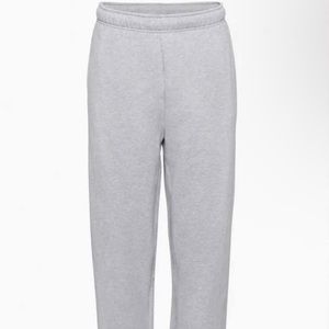 TNA Cozy Fleece Mega Sweatpants Size XS color grey